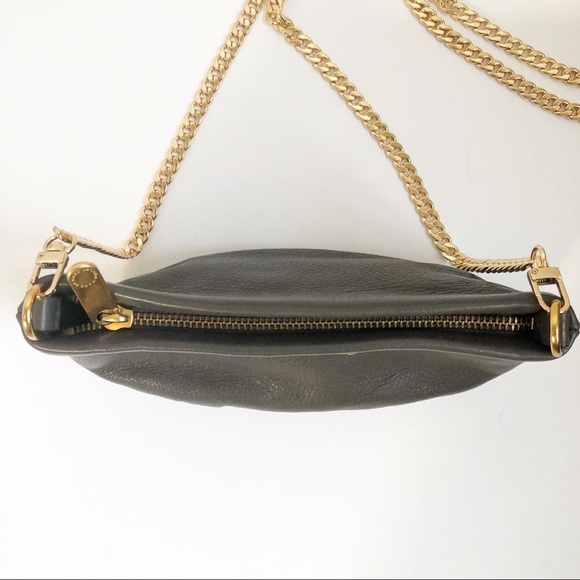 MARC JACOBS Pebbled Leather Percy Cross body Gray - Picture 5 of 8